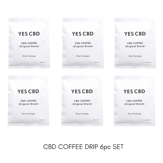 YES CBD COFFEE（CBDコーヒー/ドリップバッグ）6pc SET