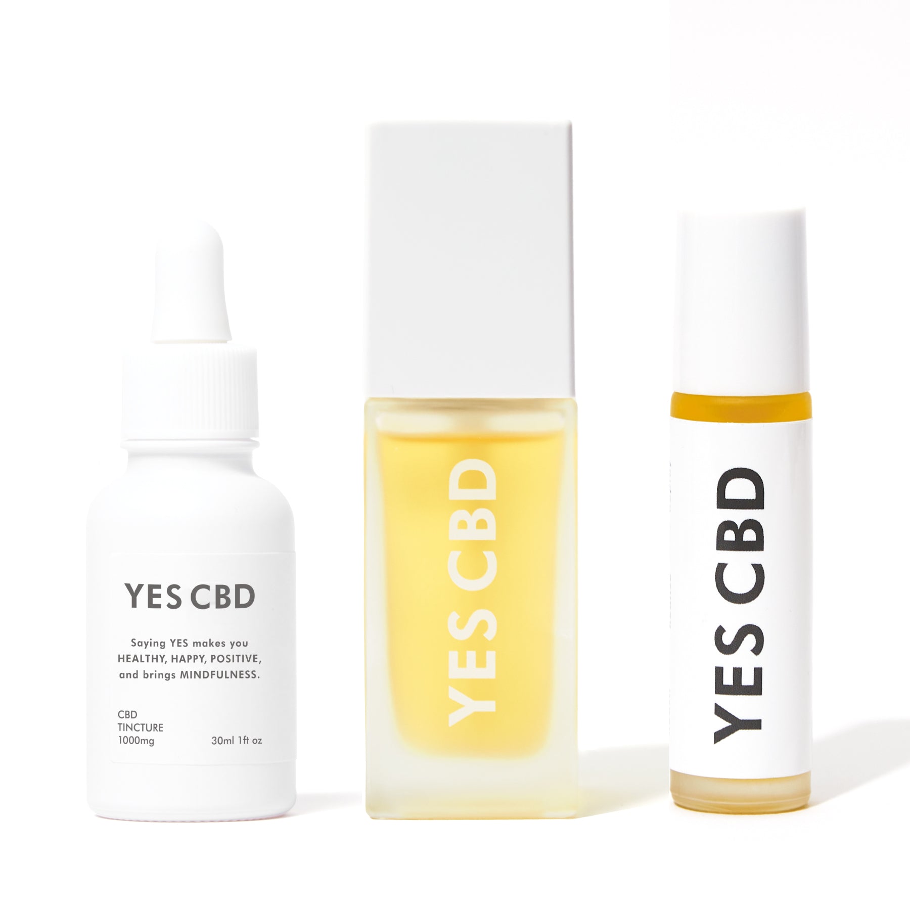 CBD TINCTURE 1000mg & CBD HAIR OIL & CBD ROLL-ON SET / CBDティンクチャー(1000 |  YES CBD